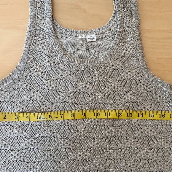 MOTH  by Anthropologie Gold Knit Tank - Picture 5 of 5